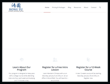 Tablet Screenshot of hongtu-chineselanguagecenter.com
